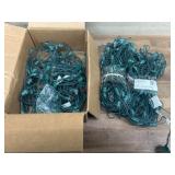 String Lights With Green Wire