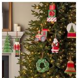 8-Piece Oversized Christmas Ornaments