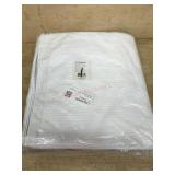 Pack of 12 White Microfiber Towels