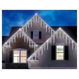 5-Function LED Crystal Icicle Lights