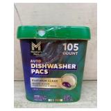 Dishwasher Detergent Packs, 105 Count