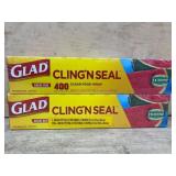 Glad Clingï¿½N Seal Clear Food Wrap