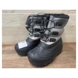Kids Snow Boots with Cozy Lining, Size 11/12