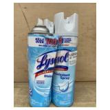 Lysol Disinfectant Spray Twin Pack