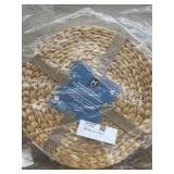 4 Braided Water Hyacinth Placemats