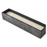 Cement Citronella Candle in Black