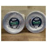 Chinet Crystal Dinner Plates, 40 Total