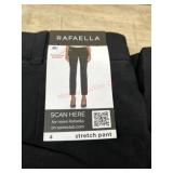 Ladies rafaella size 4 pants