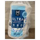 Ultra Dessert Paper Plates, 330 Count