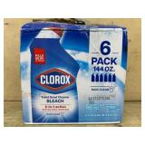 Clorox Toilet Bowl Cleaner 2-in-1, 6-Pack