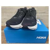 HOKA Clifton 10 Black/White Running Shoes