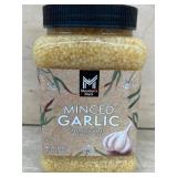 Minced Garlic in Water Container