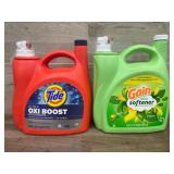 Tide Oxi Boost and Gain Fabric Softener