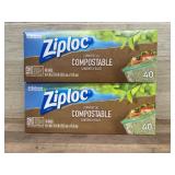 Ziploc Compostable Sandwich Bags Pack