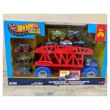Hot Wheels Monster Trucks Transporter Set