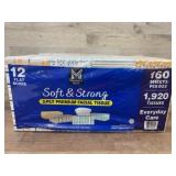 12 Boxes of 2-Ply Premium Facial Tissue