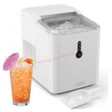 Compact Nugget Ice Machine With LED Indicators