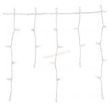 300-Count LED Icicle Lights, Warm White