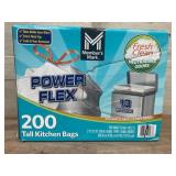 Power Flex 200 Tall Kitchen Bags
