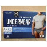 Menï¿½s Disposable Underwear, 84-Count