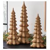 3 Decorative Resin Trees