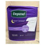 Depend Night Defense Underpads, 12-Count