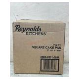 Reynolds Kitchens Square Cake Pans, Box of 12