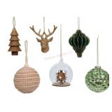 18-Piece Holiday Ornament Collection