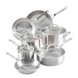 KitchenAid 11-Piece Stainless Steel Cookware Set