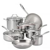 Tramontina Stainless Steel Cookware Set with Lids