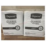 Depend Guards for Men, Pack of 84
