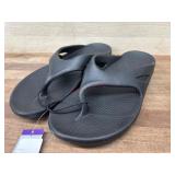 Hurley Black Open-Toe Slip-On Sandals