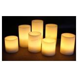 7-Piece Flameless LED Wax Candles