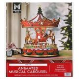 Pre-Lit Animated Musical Carousel