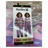 Girls hurley 3T snow suit