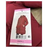 Ladies DKNY long puffer coat small