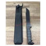 Spec plus survival knife with sheath