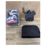 Soft side lcp case. Glock 42 holster and sig