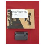 ID# 6559 LIFECARD model LIFECARD 22 CAL/GA Pistol