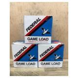 Federal 20 ga 7.5 shot 25 per box