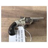 ID# 6532 SMITHS PATENT model 22 22 CAL/GA Revolver