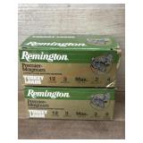 2 boxes Remington 12 ga 3ï¿½ turkey loads  1 full