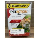 PetAction Pro for Cats, 8-Month Supply