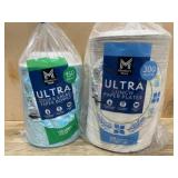 Pack of Paper Bowls and Plates