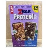 Clif ZBar Protein Snack Bars, 24 Count