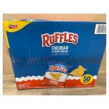 Ruffles Cheddar & Sour Cream Chips, 50 Bags