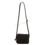 Black Quilted Crossbody Bag