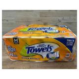 Orange Top Towels, 15 Mega Rolls
