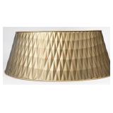 Textured Gold Metal Tree Collar