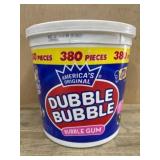 Dubble Bubble Gum Tub, 380 Pieces